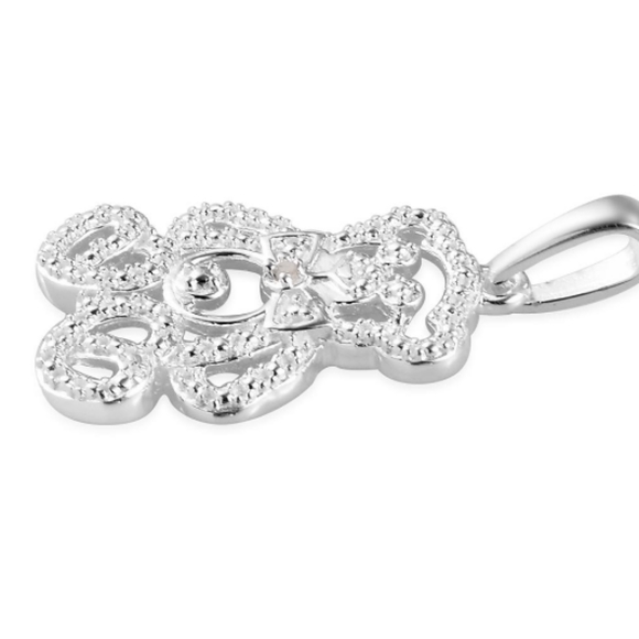 STERLING SILVER TEDDY BEAR PENDANT - Picture 5 of 5